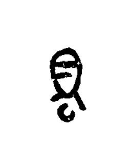 睘篆书书法写法高清图片