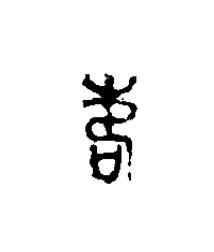 壽篆刻书法写法高清图片