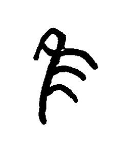 隹篆书书法写法高清图片