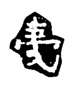 夷隶书书法写法高清图片