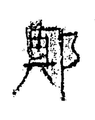 鄭隶书书法写法高清图片