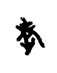 孝篆书书法写法高清图片