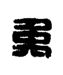禹篆刻书法写法高清图片
