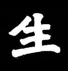 生楷书书法写法高清图片