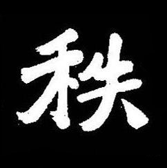秩楷书书法写法高清图片